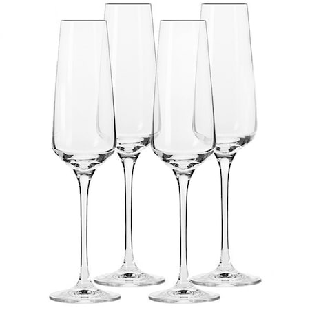 Cadou sot Set 4 pahare sampanie